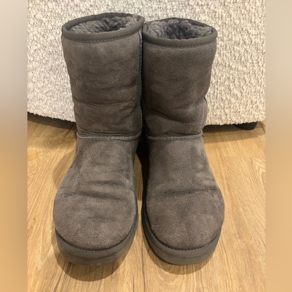 UGG Classic Short Boots – Gray – Women’s